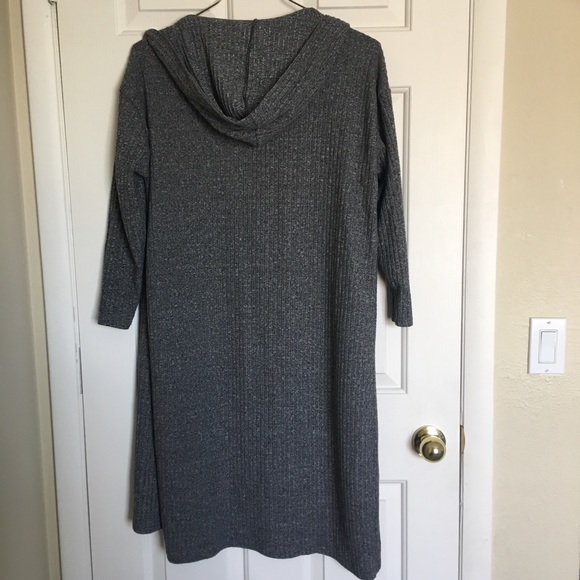 Rouge Collection Long Ribbed Cardigan - Picture 5 of 7